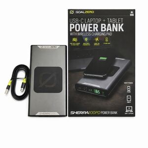 Goal Zero Sherpa 100PD 25,600mAh USB-C Laptop Power Bank Qi Wireless 22060